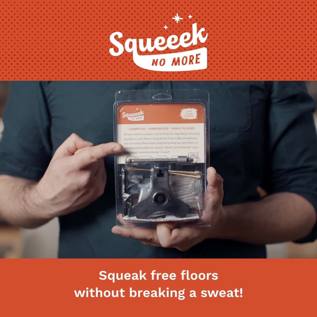 Squeeek No More Floor Repair Kit - Extreme How To