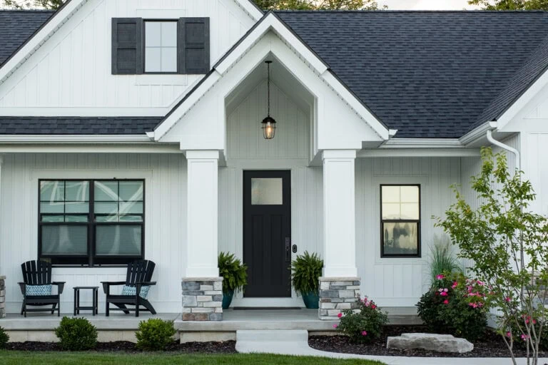 ODL Shaker Flush Glazed Front Door