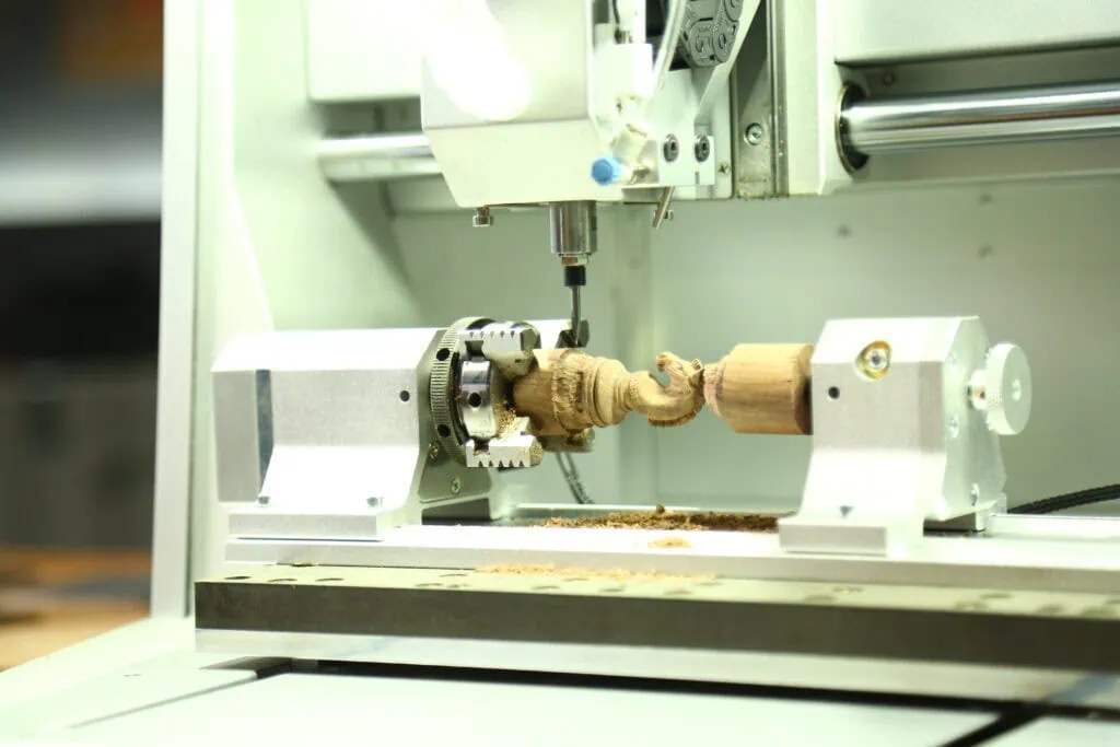 Carving a chess piece