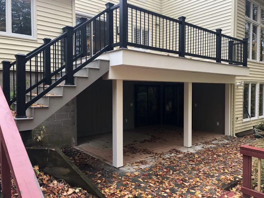 Deck railing systems