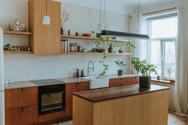 Outdated kitchen