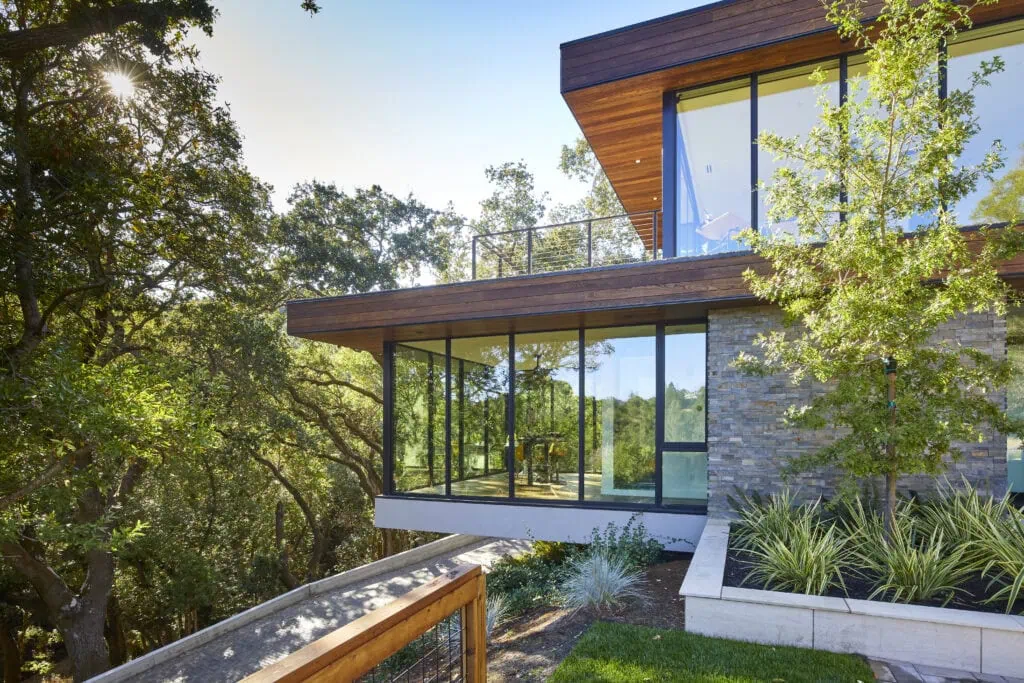 Hidden Treasure: CA Home Features Sliding Glass Walls for Indoor-Outdoor Living