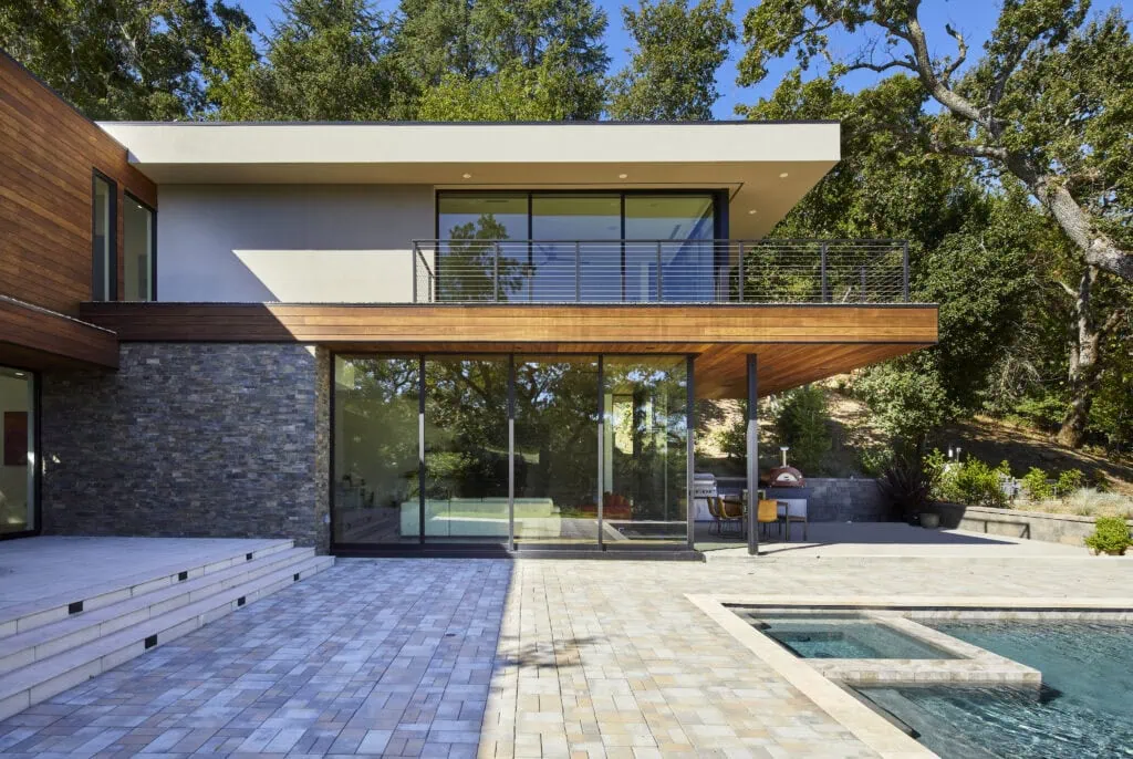 Hidden Treasure: CA Home Features Sliding Glass Walls for Indoor-Outdoor Living
