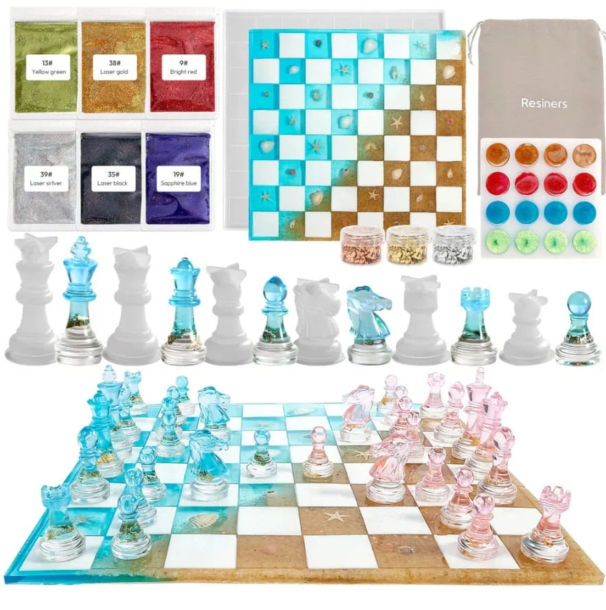 Resiners Chess Set Molds