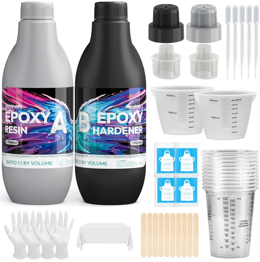 Resiners Crystal Clear Epoxy Resin Kit