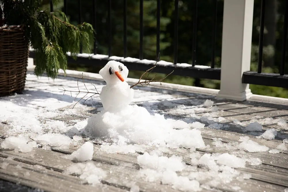 Planning a Deck in the Winter