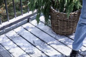 Planning Deck construction in the Winter