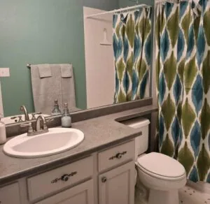 DIY Bathroom Countertop