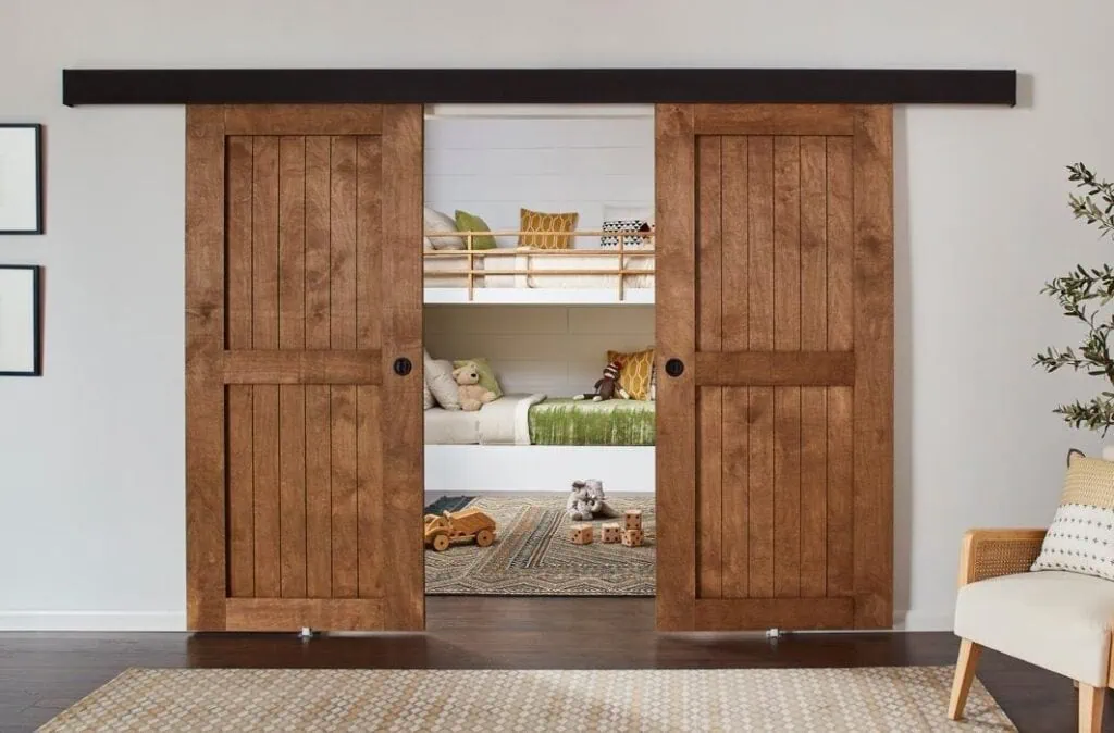 Wall Mount Door Hardware with Soft-Close