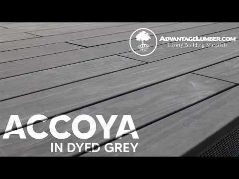 Accoya Gray Decking