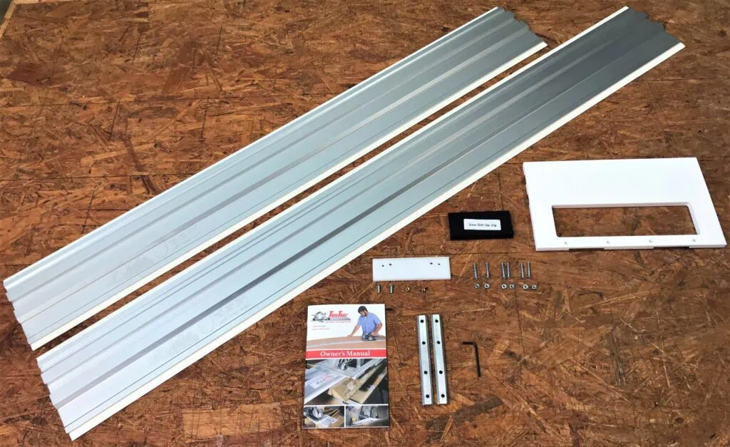 TrueTrac Pro-Series 8' Combo Track Saw Kit