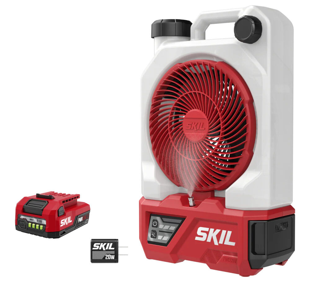 SKIL 12v/20V 7 in. Misting Fan