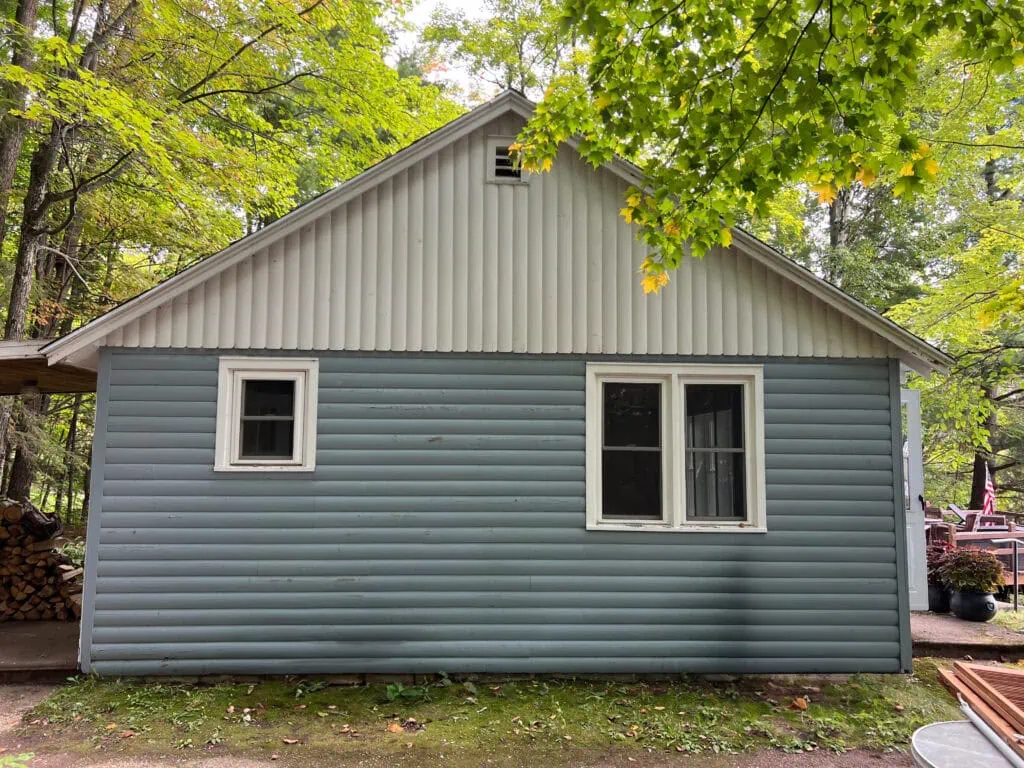 Wisconsin cottage on Seven Island Lake - BEFORE