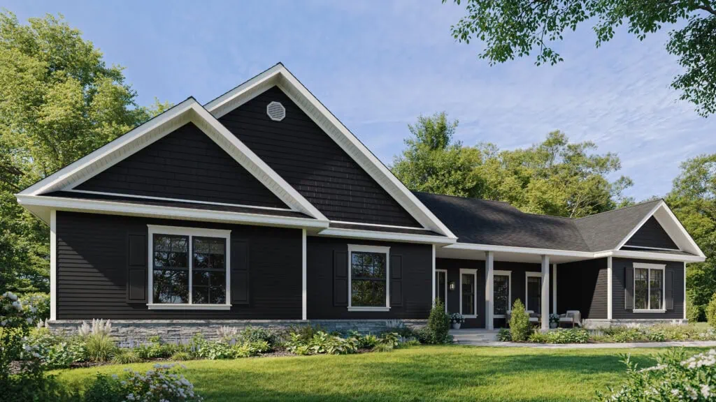 Eclipse is a bold, deep black-toned dark exterior color