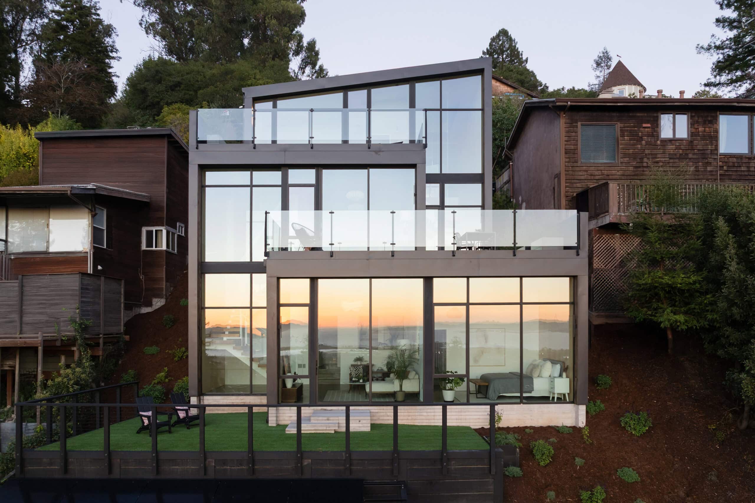Fold House in Berkeley, California,