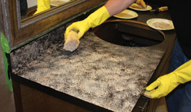 Paint A Countertop To Look Like Granite Extreme How To