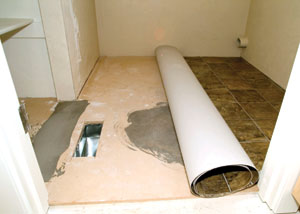 thick vinyl flooring underlay