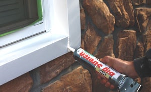 Check the caulking around all windows and doors, repairing and replacing as necessary with a quality exterior-grade sealant.