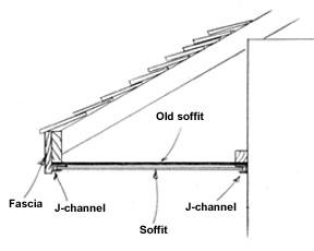 how to install aluminum fascia