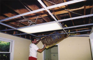Diy Acoustic Ceiling Tile Extreme How To