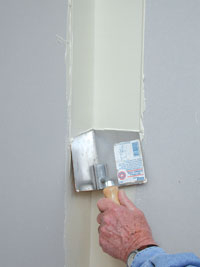 Wall spackle