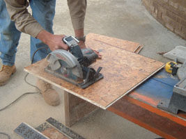 Floating Subfloor Basement - Installation of the dricore subfloor. This is a floating ... - Raised subfloor panel design creates positive airflow beneath finished floors to help protect against mold and mildew growth.