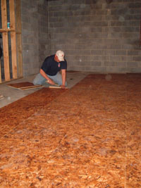 Installing A Floating Subfloor Extreme How To